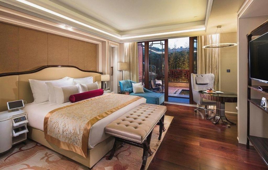 Grand Bay Hotel Beijing Xiaotangzhuang Esterno foto