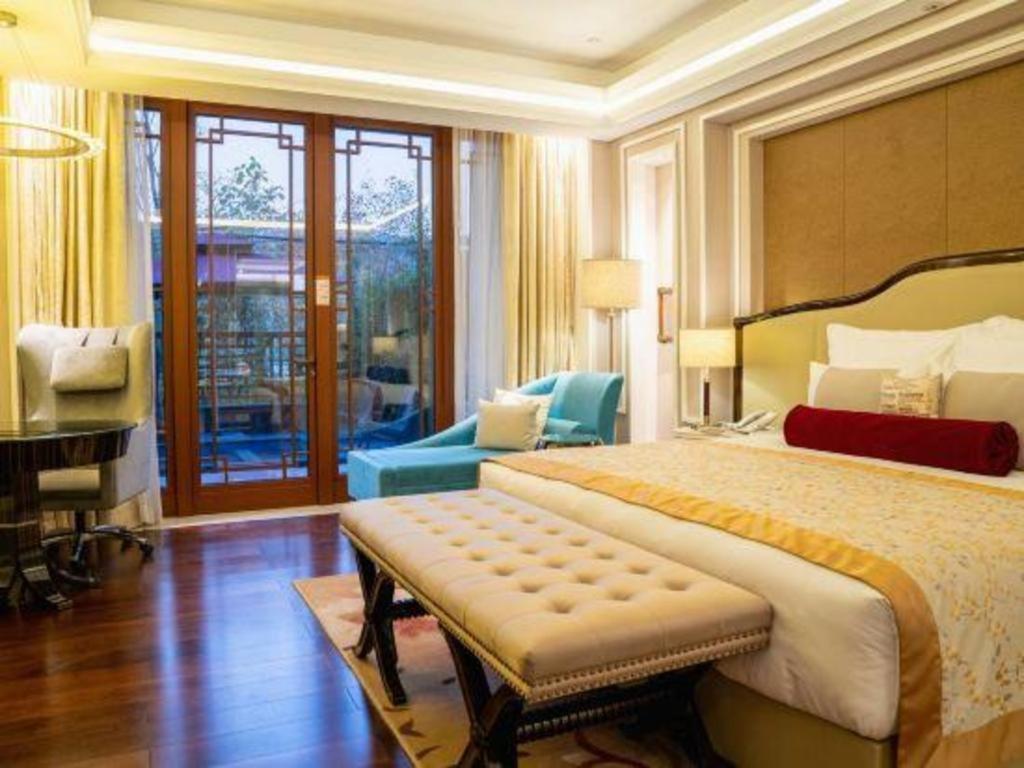 Grand Bay Hotel Beijing Xiaotangzhuang Esterno foto