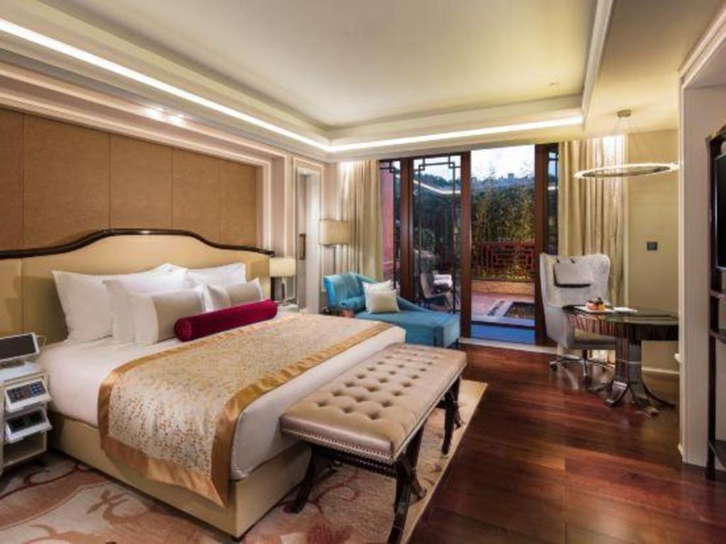 Grand Bay Hotel Beijing Xiaotangzhuang Esterno foto