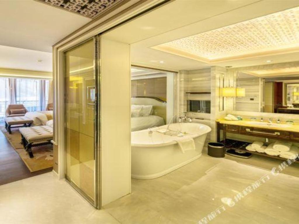 Grand Bay Hotel Beijing Xiaotangzhuang Esterno foto