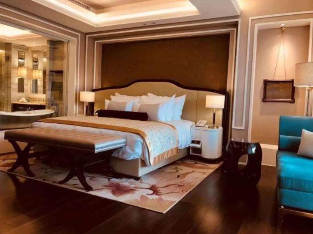 Grand Bay Hotel Beijing Xiaotangzhuang Esterno foto